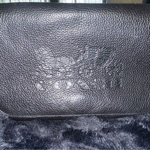 Black Leather Women’s Crossbody/Shoulder Bag
